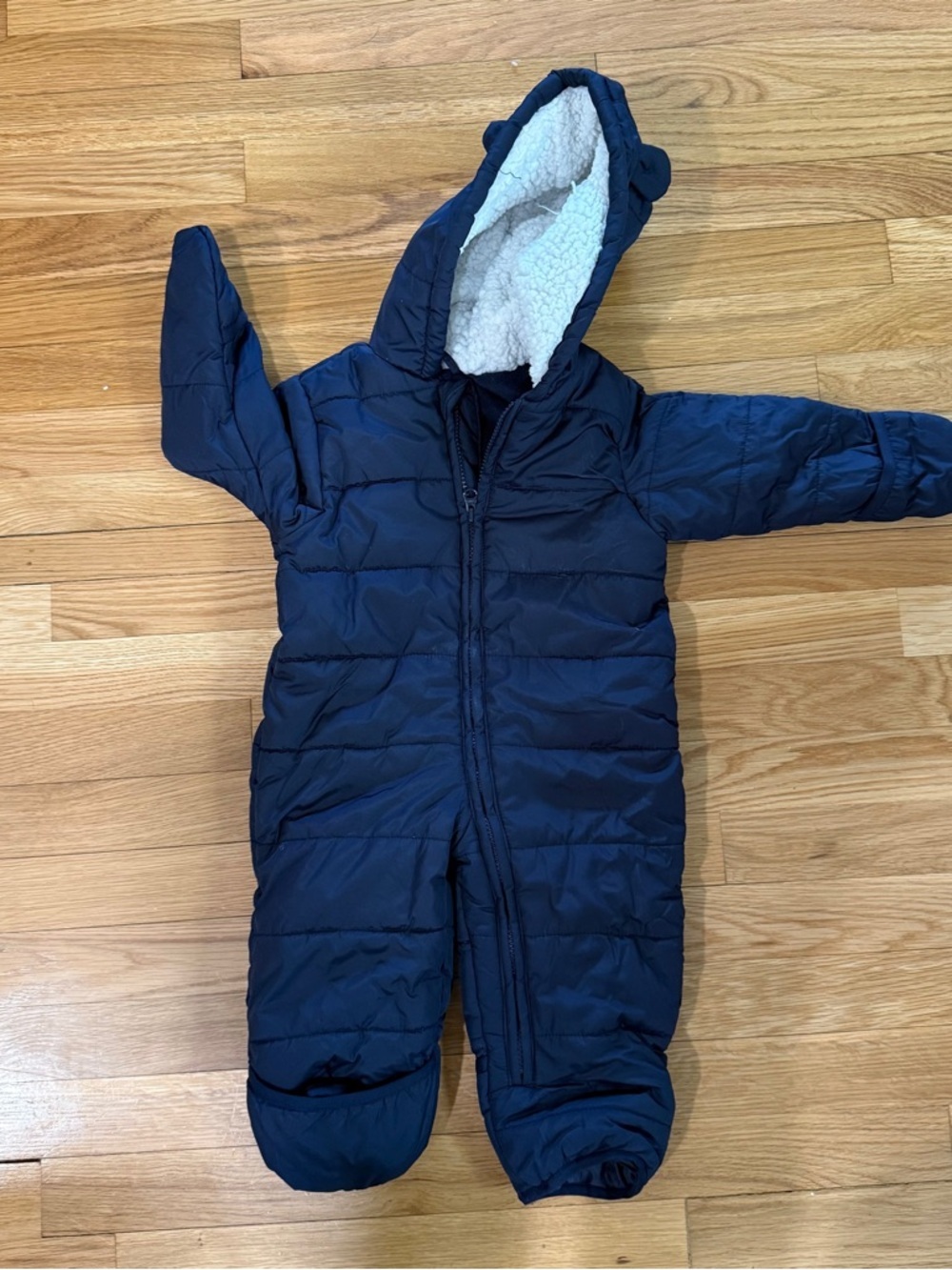The Children’s Place navy blue 9 to 12 snowsuit